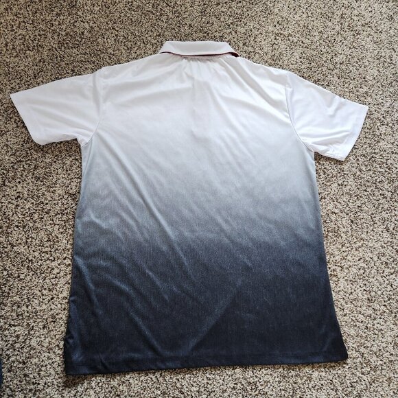 Oklahoma Sooners OU Logo Mens Large Gray Hombre Polo Shirt Colosseum - Picture 3 of 3